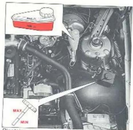 VOLVO 760 (1988) - Stuurbekrachtigings- en remvloeistof - 2