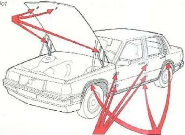 VOLVO 760 (1988) - Stoelmotor defect. - 2