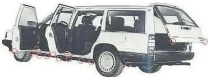 VOLVO 760 (1988) - WAARSCHUWING! - 1