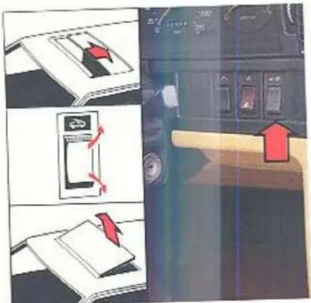 VOLVO 760 (1988) - Make-up spiegel - 2