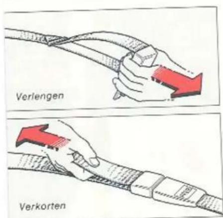Verlengen Verkorten