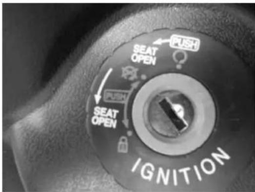 SEAT OPEN PUSH IGNITION