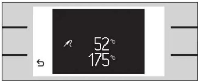 GAGGENAU BO 251 - Kerntemperatuur programmeren - 2