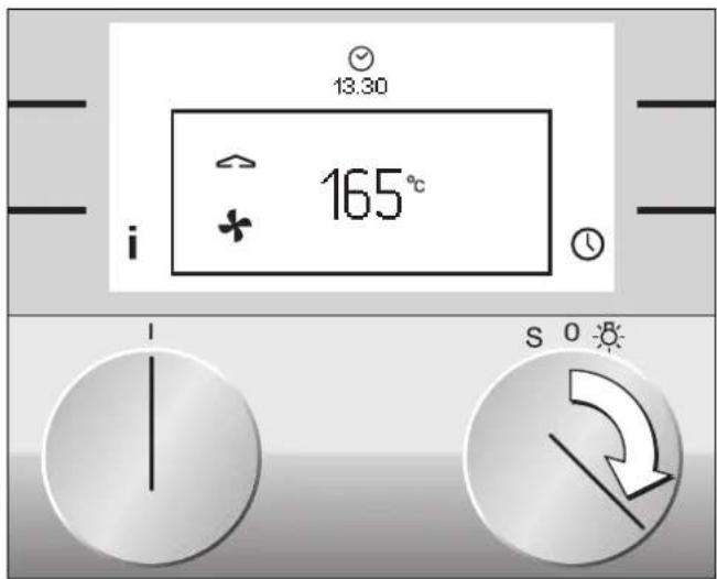 GAGGENAU BO 251 - Temperatuur en ovenfunctie instellen - 1