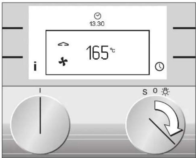 GAGGENAU BO 271 - Temperatuur en ovenfunctie instellen - 1