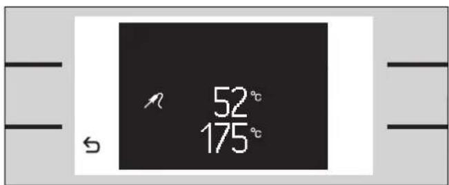 GAGGENAU BO 271 - Kerntemperatuur programmeren - 2