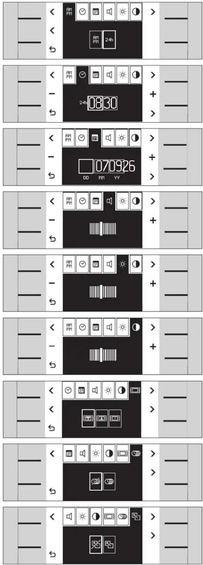 GAGGENAU BS 251 - Basisinstellingen - 1