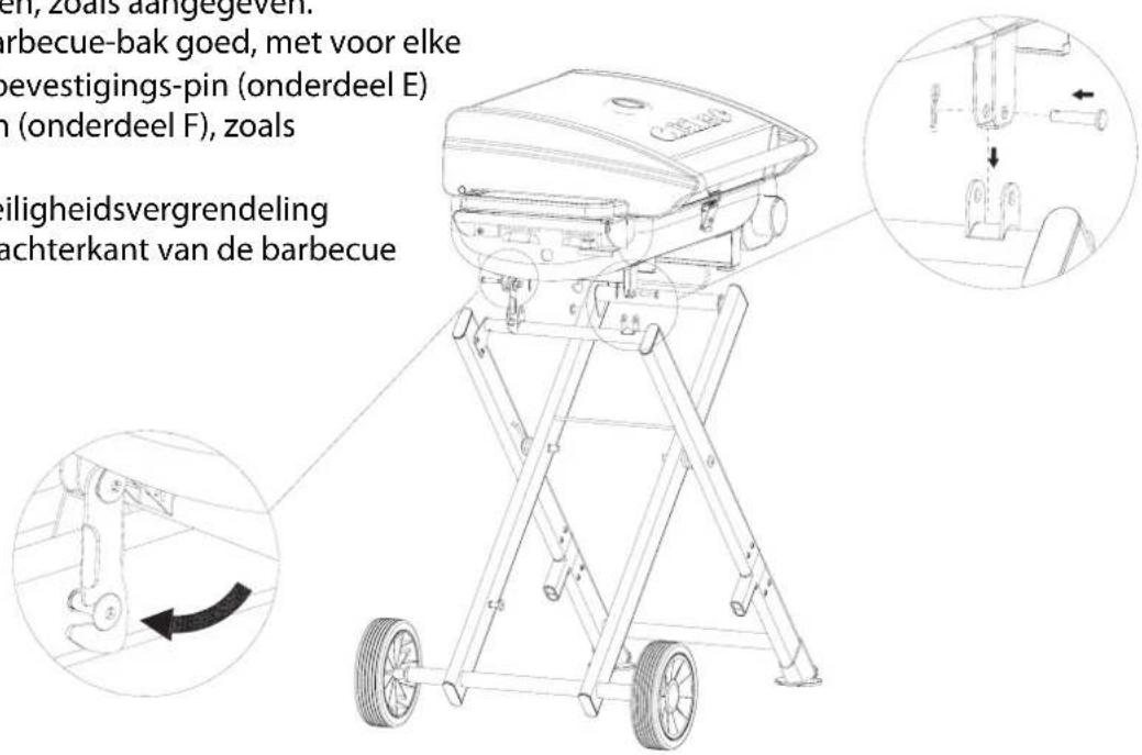 CUISINART BQ400BE - Montage van de linker bovenbuis - 1