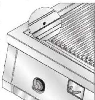 SMEG BQ6130TDE - Manuele ontsteking van de branders (alleen voor branders in de ruimte) - 1