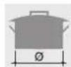 SMEG BQ6130TDE - Diameter van de recipienten - 1