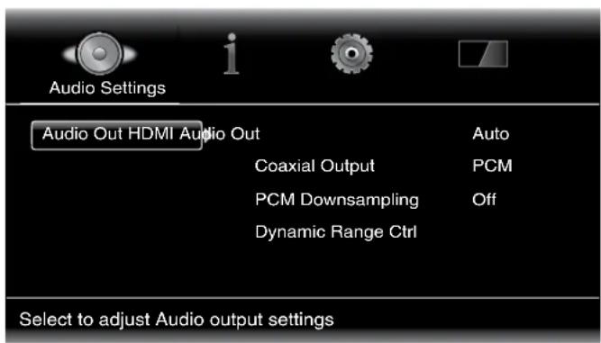 HARMAN KARDON BDT 3 - Geluidsinstellingen - 1