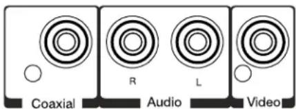 HARMAN KARDON BDT 3 - Digitale coaxaansluiting voor geluidsweergave - 1