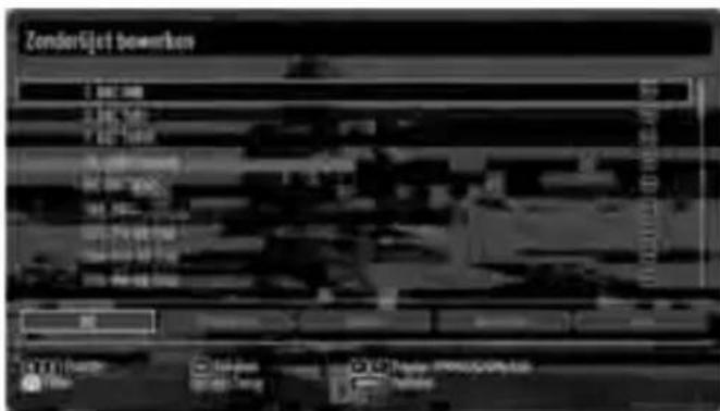 AKAI AL4000N - De kanalenlijst beheren - 1