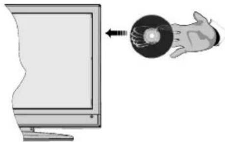AKAI ALED1605TBK - Hoe een DVD bekijken - 1