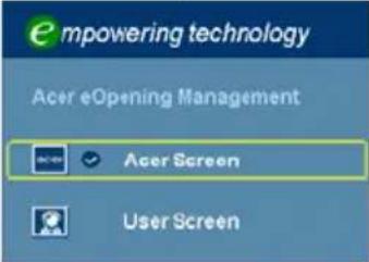 ACER P1100 - Het installatiemenu - 6