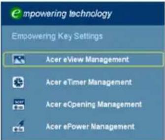 ACER P1100 - Het installatiemenu - 3
