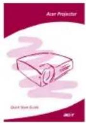 Acer Projector Quick Save Guide BIO.T