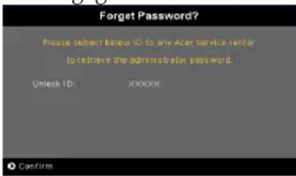 ACER PD724 - Besturingselementen - 3