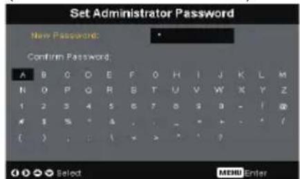 ACER PW730 - Administrator Password (Beheerderwachtwoord) - 1