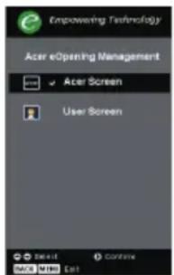ACER PW730 - Activeringstoets - 4