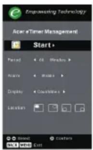 ACER PW730 - Activeringstoets - 3