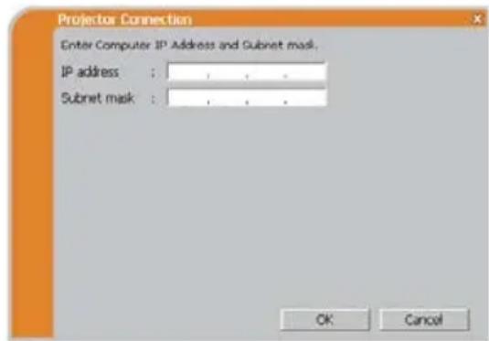 HITACHI CP-AW2519NMEF - De methode voor netwerkverbinding selecteren (vervolg) - 1