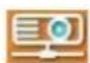 HITACHI CP-AW2519NMEF - 1) Indicator. - 3