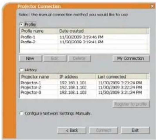 HITACHI CP-AW2519NMEF - Handmatige configuratie - 1
