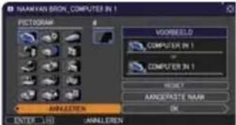 HITACHI CP-AW2519NMEF - SCHERM menu - 6