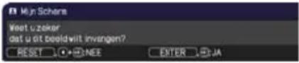 HITACHI CP-AW2519NMEF - SCHERM menu - 2