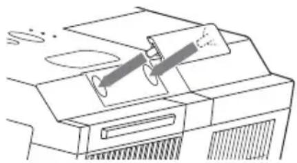 HITACHI CP-AW2519NMEF - De projector uitzetten - 1