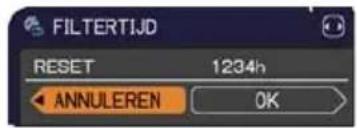 HITACHI CP-AW2519NMEF - Aanduiding op het OSD (schermdisplay) - 2