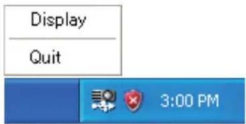 Display Quit 3:00 PM