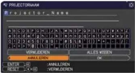 HITACHI CP-AW2519NMEF - NETWERK menu - 2