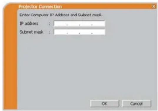 HITACHI CP-AW2519NMEF - De netwerkinstellingen handmatig configureren (vervolg) - 2