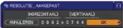 HITACHI CP-SX12000W - INPUT menu - 6