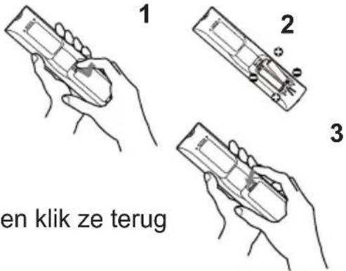 1 2 3 en klik ze terug