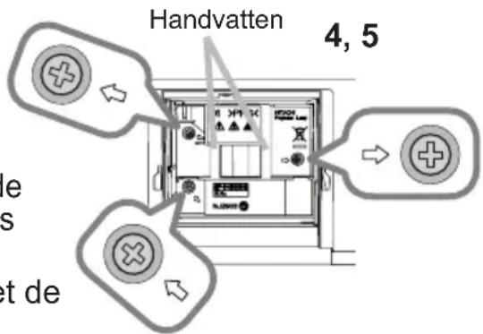 Handvatten 4, 5 e s et de
