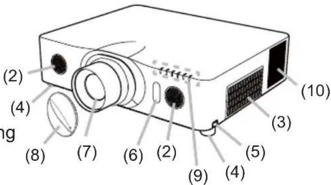 HITACHI CP-WU8440GF - Projector - 1