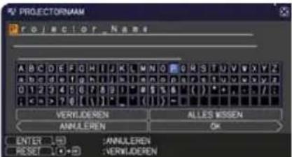 HITACHI CP-WU8440GF - NETWERK menu - 8