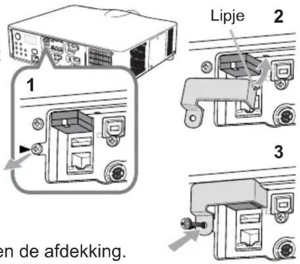 1 Lipje 2 3 en de afdekking.