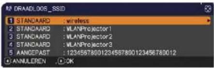 HITACHI CP-WX3015WNEF - NETWERK menu - 2
