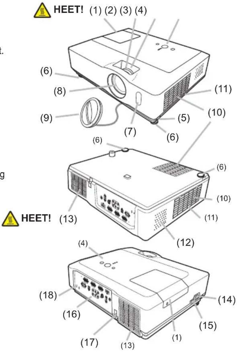 HITACHI CP-WX410WF - Projector - 1
