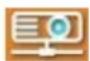 HITACHI CP-X2511NEF - 1) Indicator. - 3
