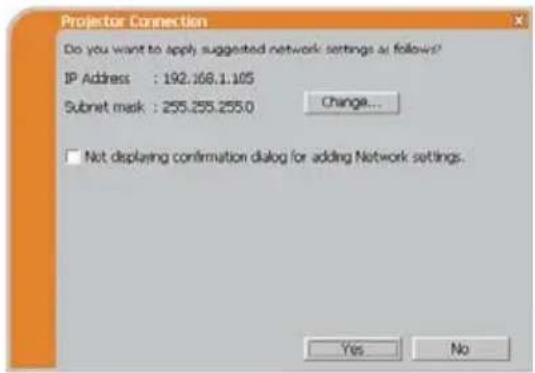 HITACHI CP-X2511NEF - De methode voor netwerkverbinding selecteren (vervolg) - 2