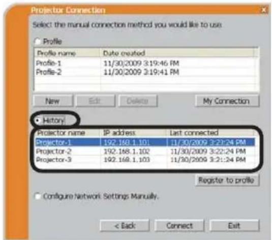 HITACHI CP-X2511NEF - Historieverbinding - 1