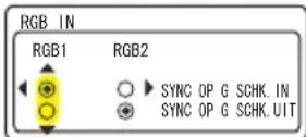 HITACHI CP-X268AWF - Menu INPUT - 3