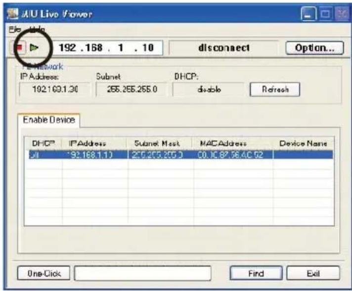 HITACHI CP-X268AWF - Gebruik van "MIU Live Viewer" (Vervolg) - 1