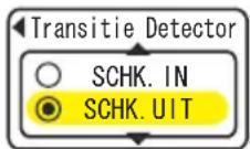 HITACHI CP-X268AWF - Inschakelen van de Transitie Detector Functie - 1