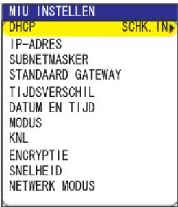 HITACHI CP-X268AWF - Menu MIU (vervolg) - 2